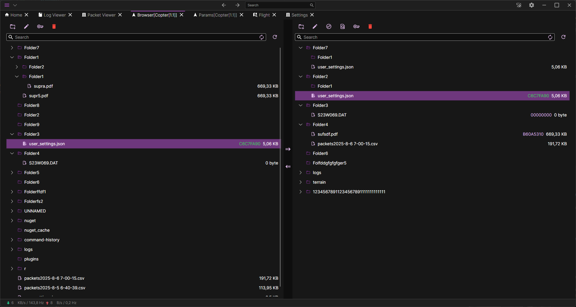 File browser