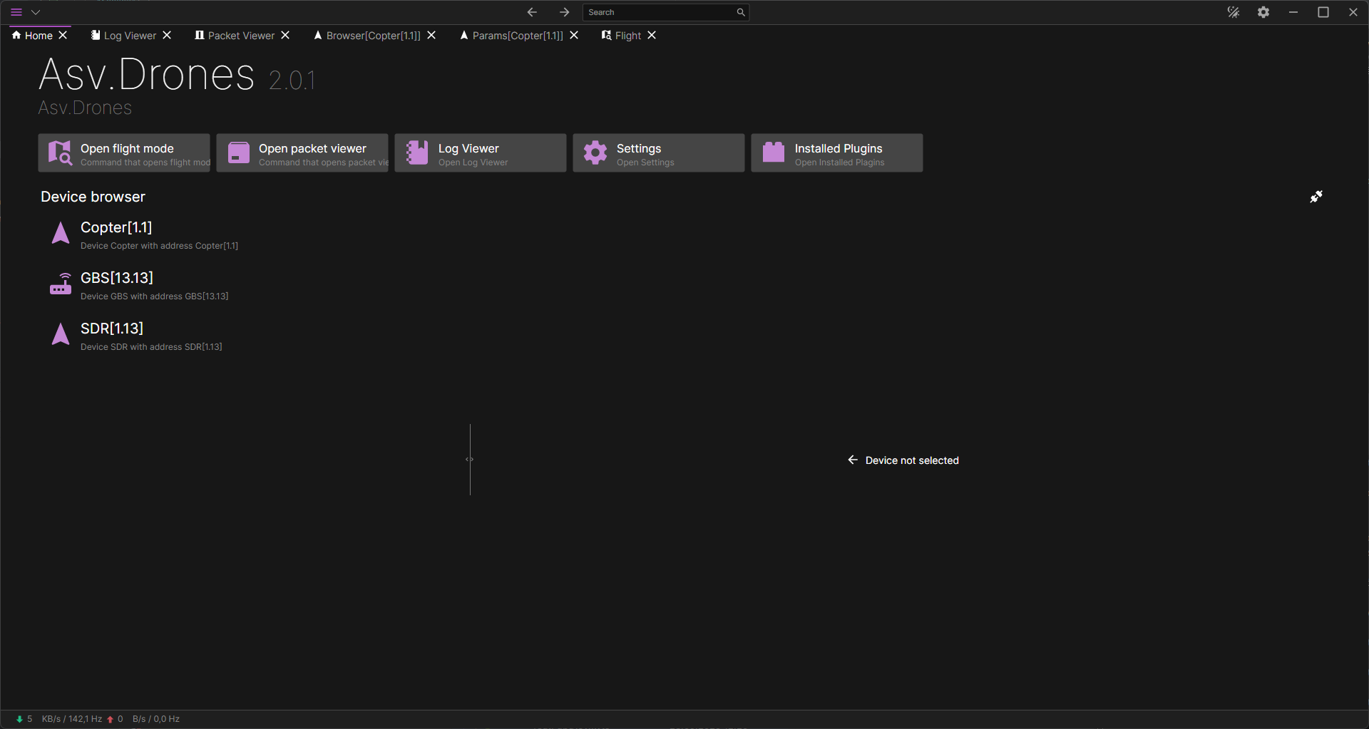 Home page